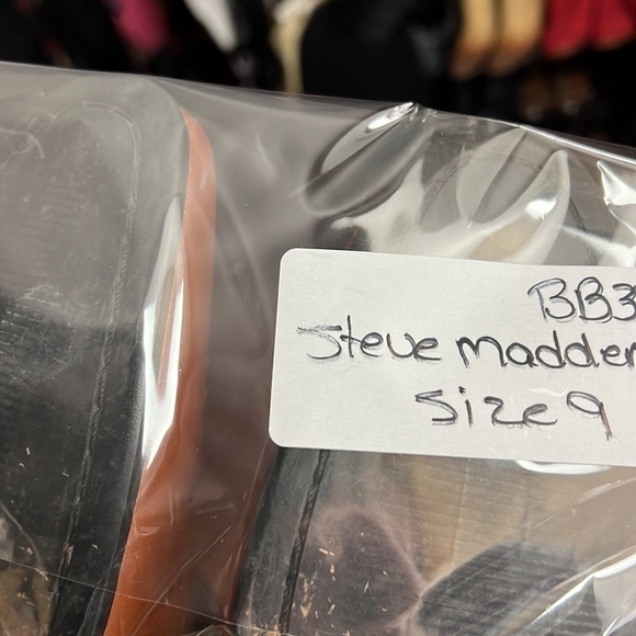 Men's Steve Madden Javin Tan Leather Oxford Shoes - Picture 9 of 9